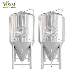 Micet ถังหมักเบียร์1200L 1000L งานฝีมือถังหมัก304สแตนเลสถังหมักไอโซบาริคทำความเย็น - Product Image 1