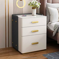 Armoire de rangement domestique antivol intelligente moderne coffre-fort multifonctionnel caractéristiques cachées aucune installation requise chambres à coucher