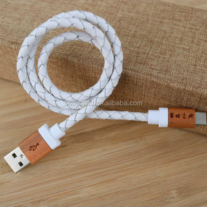 Chất lượng cao gỗ <span class=keywords><strong>USB</strong></span> sạc cáp điện thoại di động sạc nhanh cho thương hiệu phổ quát - Product Image 1