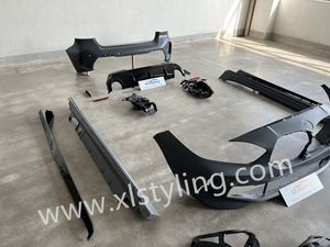 XLstyling Facelift Parachoques trasero delantero Falda lateral MT Bodykit para <span class=keywords><strong>BMW</strong></span> Serie 1 F40 <span class=keywords><strong>135i</strong></span> <span class=keywords><strong>2020</strong></span> + Material PP F40 <span class=keywords><strong>M</strong></span> Parachoques deportivo - Product Image 5