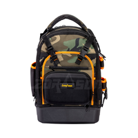 Sac à outils tactique CVC avec base moulée Sac à dos de travail pour électricien et organisateur d'étui à lunettes