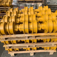 Pièces de rechange pour bulldozer Caterpillar D7 D7R/D7H : Ensemble chaîne et patins de chenille, Rouleau porte-chaîne, Roue tendeuse avant, Pignon, Segment de chenille, Rouleau de chenille