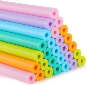 Nouilles de piscine flottantes EPE/mousse tube EPE mousse/tube EPE nouilles solides rondes - Product Image 3