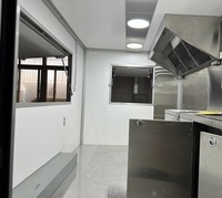 Taille personnalisée rue mobile crème glacée Hot Dog camion de restauration rapide remorque avec restauration entièrement restaurant complet équipements de cuisine