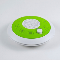 Meilleur lecteur de sons relaxants compact, avec sons d'océan, de pluie, de bruit brun, fonction Snooze, pour le sommeil et la thérapie yoga pour adultes, sans fil, rose