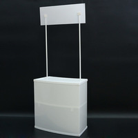 Ampling Fer Stand en métal Promotion Stand Contre ou pliable Promotion Compteur pour la promotion des ventes