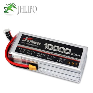Baterai Lipo RC JHLIPO 22.2V 6S 10000mAh 25C LiCoO2 untuk Drone, Pesawat, Kapal Model, Grosir Langsung dari Pabrik - Product Image 2