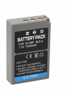 Jinnet recargable batería de la cámara Digital de PS-BLS5 para Olym pus <span class=keywords><strong>E</strong></span>-PL2 <span class=keywords><strong>E</strong></span>-PL1s EPL2 - Product Image 3