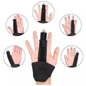 TJ-EM014 selubung Tendon jari Splint, pelindung fiksasi jari dan pelat koreksi bantuan pergelangan tangan