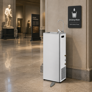 <span class=keywords><strong>Fontaine</strong></span> à <span class=keywords><strong>eau</strong></span> commerciale autonome en acier inoxydable pour bureau et extérieur – Distributeur d'<span class=keywords><strong>eau</strong></span> froide à boire directement - Product Image 4