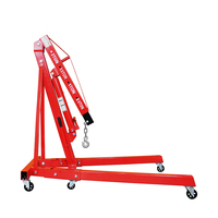 Grue de chantier mobile manuelle hydraulique pliable de haute qualité de 2 tonnes