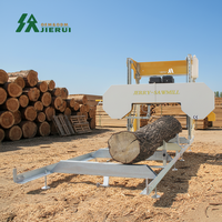 Nouvelle scie à ruban horizontale automatique avec moteur électrique pour la coupe du bois, haute efficacité, pour les industries du bois et l'agriculture