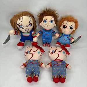 Creativo Halloween <span class=keywords><strong>Chucky</strong></span> bordado muñeco de <span class=keywords><strong>peluche</strong></span> payaso fantasma juguete para niños regalo de boda al por mayor - Product Image 2