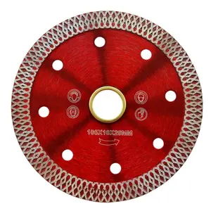 Hot Sale 5inch 125mm Diamond Disc Mesh Turbo Diamond Saw Blade Concrete Granite Saw Blade Cutting Disc for Porcelain Tile Marble