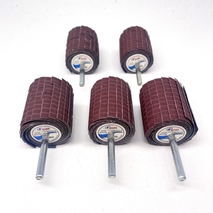 Rueda abrasiva <span class=keywords><strong>de</strong></span> óxido <span class=keywords><strong>de</strong></span> aluminio para lijado y pulido, tipo tela <span class=keywords><strong>de</strong></span> <span class=keywords><strong>esmeril</strong></span> y con solapas - Product Image 4