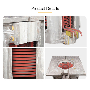 Horno de Fusión Industrial de 500 kg, Equipo de Fundición por Inducción para Chatarra Metálica, Hierro, Acero, Cobre y Aluminio - Product Image 3