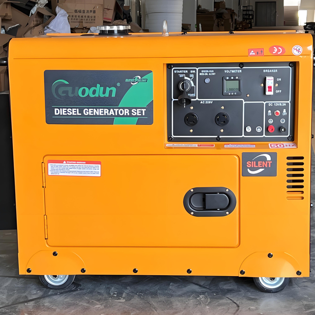 Portable Power 5kva 5kw 5.5kw Pure Copper Super Silent diesel Generator with Coil Rotor and Stator diesel Single-phase