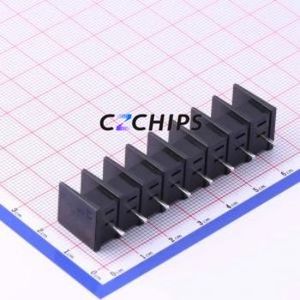 KF25C-7.62-8P Barrier Terminal Block Through hole Component (THT),P=7.62mm Connector Two Sides 7.62mm 1x8P Straight Pin - Product Image 2