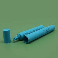 Tubes de baume à lèvres et de gloss en PE personnalisés, design 5ml-20ml, avec bouchon à vis, impression sérigraphique, logo couleur, tubes cosmétiques pour soins de la peau