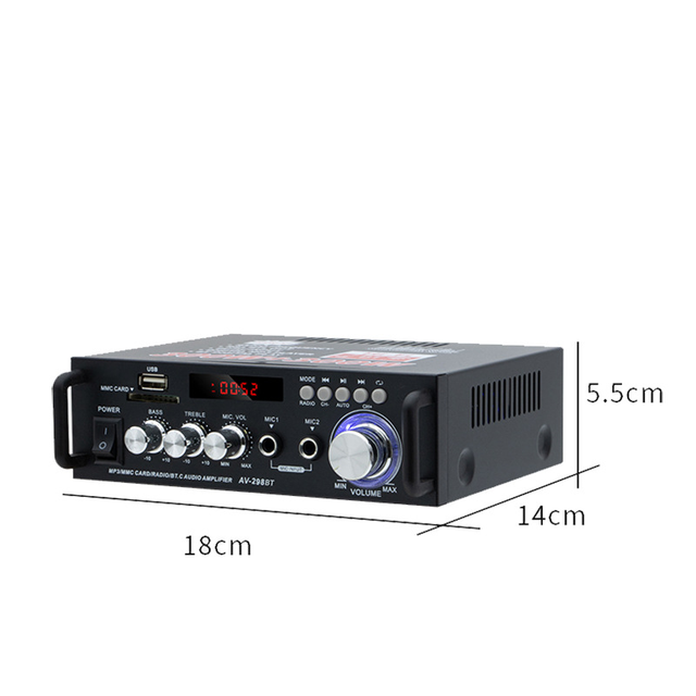 Professional High-Power BT Multi Room Smart Home Use Tube Amplifier Hifi Audio for Home