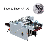 Machine de plastification automatique de films BOPP feuille à feuille, plastifieuse thermique A2 A3 pour affiches