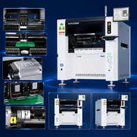 Montadora SMT de 8 cabezales para línea de ensamblaje de PCB, máquina automática de recogida y colocación de controladores LED SMD, equipo KAYO-S8