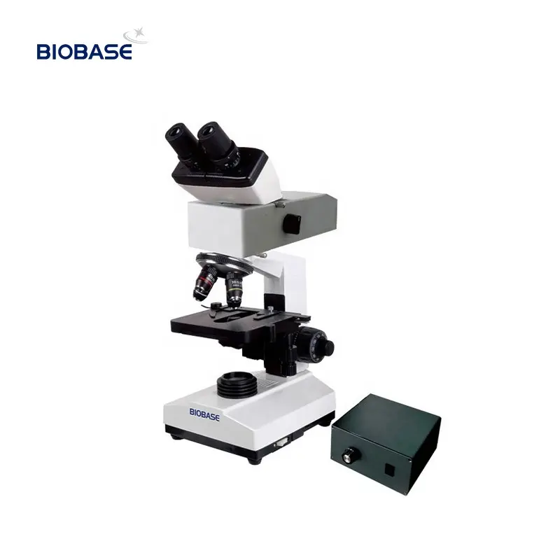 Biobase China Fabriek 4x 10x 40x 100x Lab Trinoculaire Hoofd Fluorescerende Biologische Microscoop