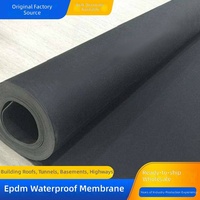 Membrane imperméable en caoutchouc EPDM haute résistance pour toiture plate, utilisation en extérieur