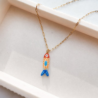 Pendentif Breloque Poisson en Cuivre Émaillé Fait Main, 11 Couleurs, pour Collier, Sac, Porte-clés, 1,06 pouce, Étanche, Hypoallergénique, Vente en Gros