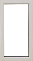 Cadre en plastique PVC blanc moderne à double panneau pour fenêtres fixes Upvc pour maison hôpital sous-sol appartement hôtel salon cuisine