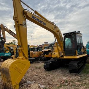 Komatsu รถขุดตีนตะขาบมือสองสำหรับ PC130-7 13ตันของญี่ปุ่นพีซีมือสอง130 13ตันรถขุด - Product Image 1