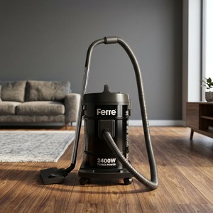 Aspirateur eau et poussière DVC 25 C 2400W avec bac de 25L pour tapis et sols durs, sans batterie, pour usage domestique - Product Image 3