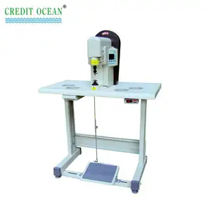 CREIDTI OCEAN Semi-automatic metal head shoelace/ handbag lace tipping machine