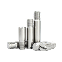 Vis sans tête fendue à queue ronde à filetage externe en acier inoxydable SS SUS 304 316 316L A2 A4 70 80 DIN427