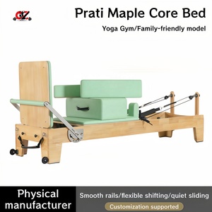 Set de Pilates Plegable Profesional: Cama de Pilates de Madera Equilibrada para Yoga y Fitness, Equipo para Entrenamiento en Casa - Product Image 1