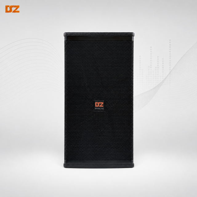 Big Power Dj Bass Outdoor DS-712KP Wooden Aluminium Dual 15inch Professional Stage Speaker