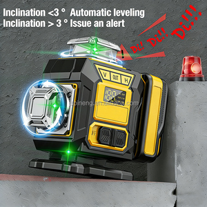 Niveau laser électronique professionnel 360° autonivelant vert 4D 16 lignes - Product Image 5