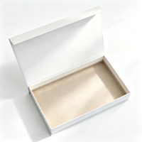 Boîte d'emballage de luxe personnalisée, boîte magnétique de qualité supérieure, boîte d'emballage pour bijoux, boîte cadeau rigide, boîte cosmétique