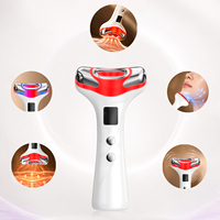 Appareil de beauté pour usage domestique, masseur pour le visage et le cou, masseur facial 3 en 1, machine de massage du visage