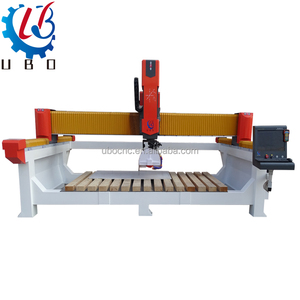 UBO Factory <strong>Cnc</strong> for Stone Processing <strong>Router</strong> Stone Saw Cutting Machine <strong>4</strong> Axis 45 Degree Tile Cutter for Tombstone Marble Cutting - Product Image 3