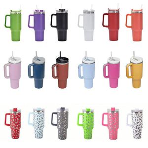 Vaso Térmico de Acero Inoxidable de 40 oz con Aislamiento al Vacío, Diseño Personalizado Impreso en 3D con Pajita, para Regalo Promocional - Product Image 5