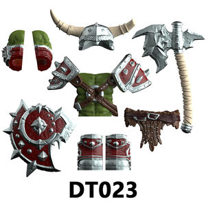 Готические рыцари: Средневековые мини-фигурки солдат, армейские строительные блоки, наборы игрушек для детей DT8905 - Product Image 3