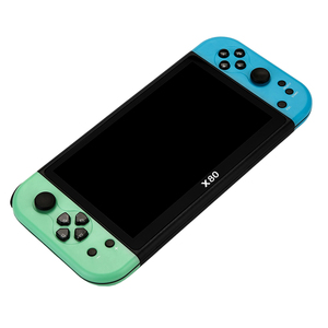 New X80 Handheld Game Console 7-inch Kids Video Game Wireless Game Machine USB Charging Video Gaming Player for PS1 <strong>PSP</strong> - Product Image 1
