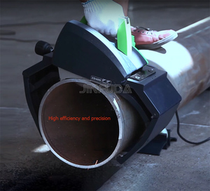 Coupe-tuyau électrique à bon prix pour l'acier, le plastique, le cuivre, la fonte et les tuyaux multicouches 75-400mm - Product Image 2