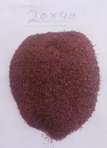 Natural Red Emery Grit Premium Abrasive Mineral for Surface Preparation Metal Finishing <b>Sandblasting</b> Polishing and Grinding - Product Image 2