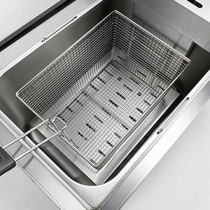 Friggitrice elettrica per uso domestico per friggitrice professionale con due serbatoi di pollo al tacchino - Product Image 3