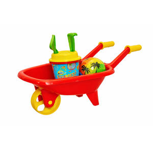 Juego de Carretilla de Juguete de Alta Calidad con Cubos, Herramientas de Plástico para Arena y Accesorios - Product Image 1