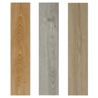 Carreaux de parquet intérieur en planches de vinyle de style bois imbriqué imperméable SPC Click Lock