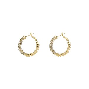 Boucles d'oreilles en argent S925 avec perles, luxe léger, haut <span class=keywords><strong>de</strong></span> gamme, tendance, polyvalentes, design <span class=keywords><strong>de</strong></span> niche, minimaliste, élégantes, cœur, florales, géométriques - Product Image 1