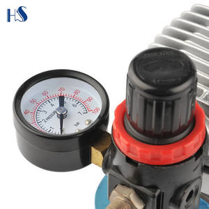 Kit de Aerógrafo Profissional para Barbeiro com Compressor Silencioso e Pistola para Estilização de Precisão - Product Image 4